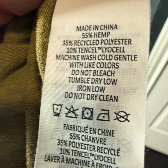 Prana Women Tank Green Cowl Neck Sleeveless Size XS - Picture 7 of 9